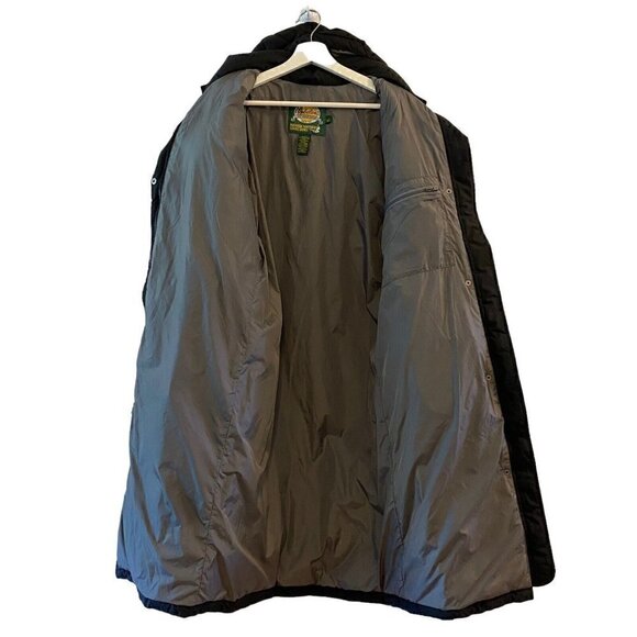 Cabelas Premier Northern Quilted Goose Down Puffer Jacket Coat Black Women Small - Picture 7 of 10